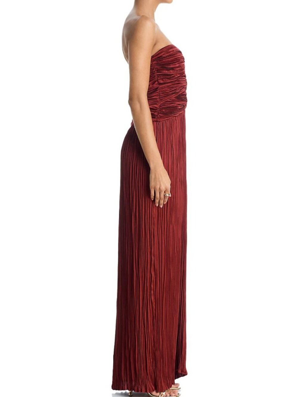 A.L.C. Brynn Cut Out Strapless Gown - Picture 5 of 5
